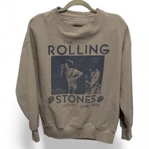 American Eagle The Rolling Stones Gimme Shelter Sweatshirt Size XS
